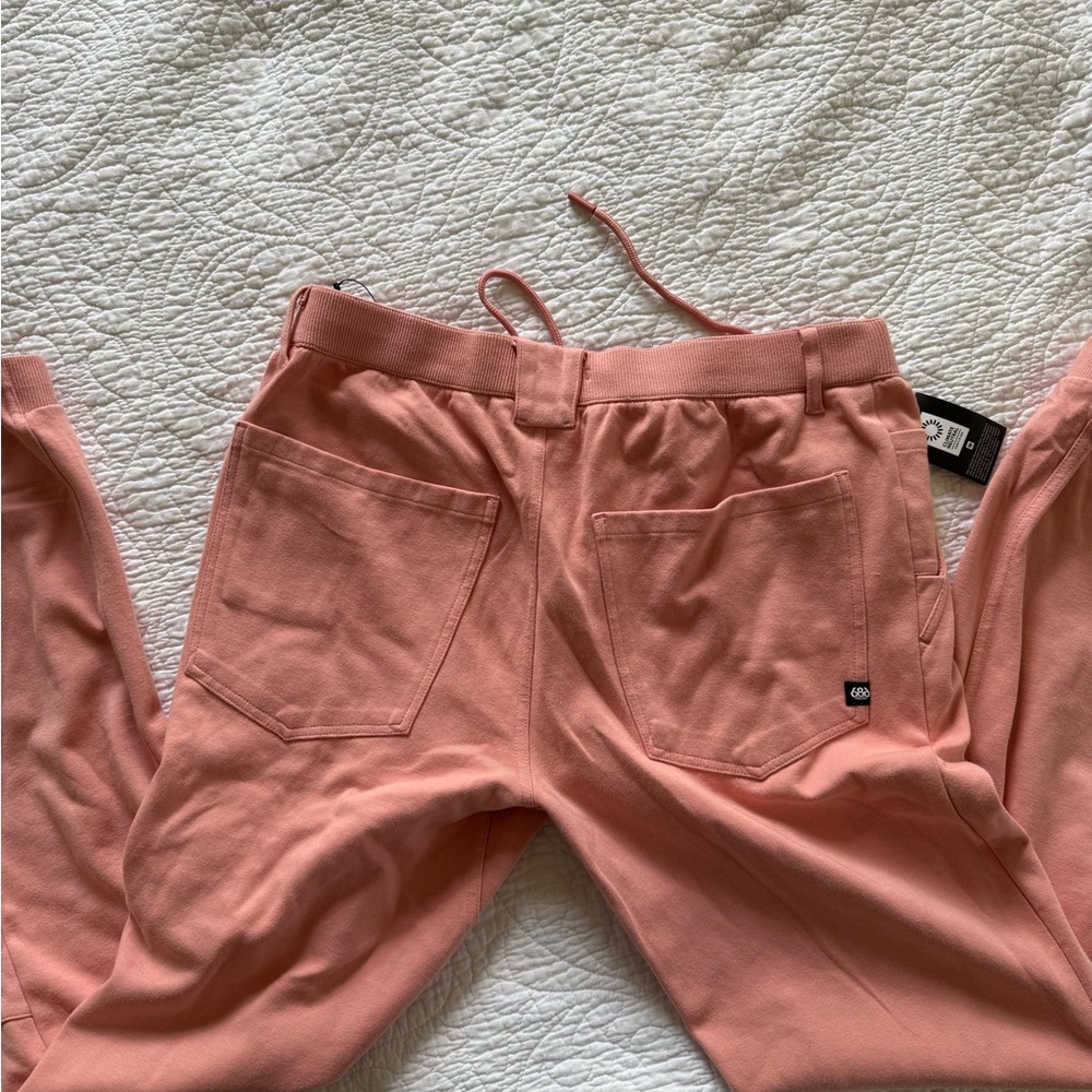 686 Everywhere Pant Double Knit Rosette M NWT - Picture 2 of 12